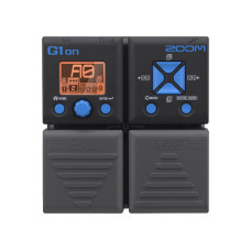 ZOOM G1on Guitar Effects Pedal Looper with Drum Samples and Tuner